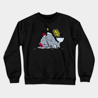 Monky my fish Crewneck Sweatshirt